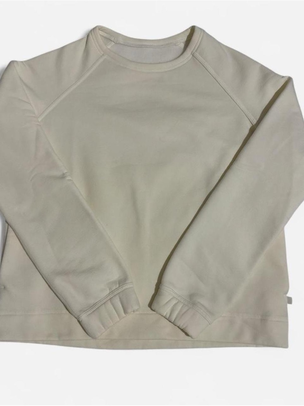 lululemon athletica Women's Crewneck Sweatshirt in Cream
